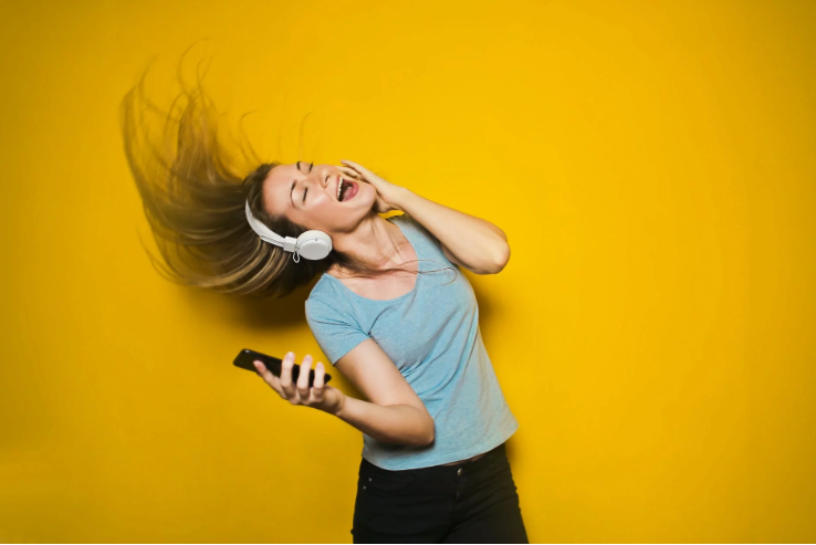 listening on music